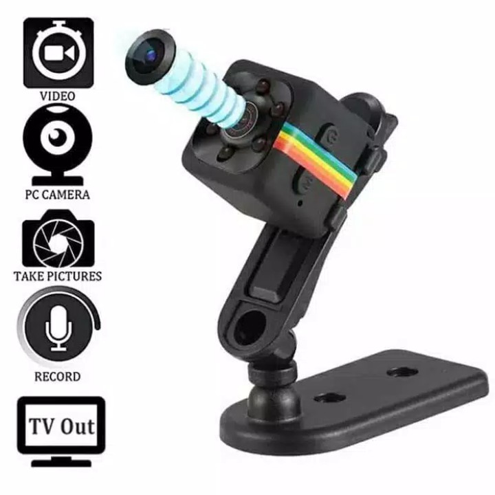 Terlaris Spy Cam Mini DV SQ11 Full HD 1080P 12mp (Bisa Night vision, batterai charging, kecil)