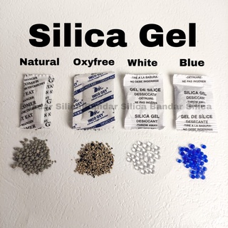 Jual SILICA GEL 5gr NATURAL 1kg Indonesia|Shopee Indonesia