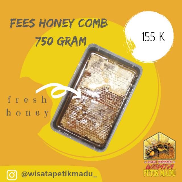 

HONEY COMB MADU SARANG MURNI 750 Gr