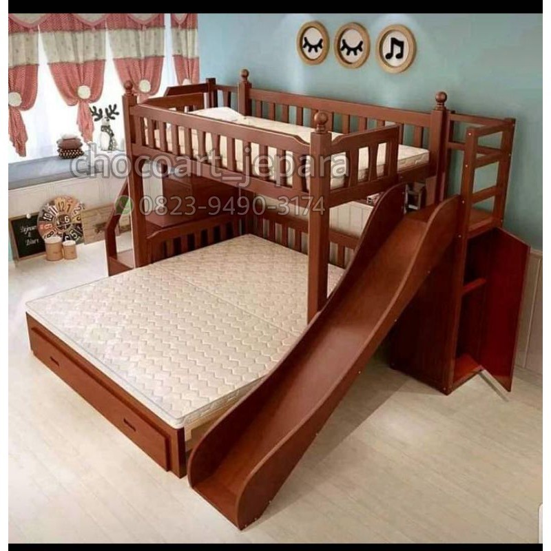 Dipan tingkat / dipan anak dipan tingkat Luxury