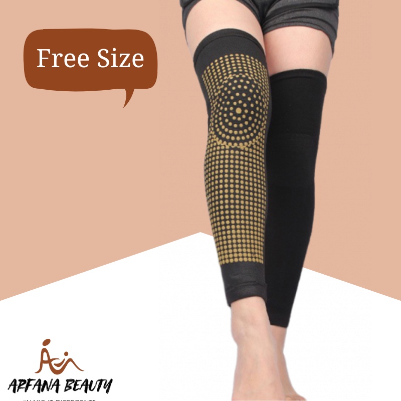 Dekker Terapi Lutut Decker Pelindung Lutut Paha kaki Betis KneePad Knee Support Magnet Terapi Pereda Nyeri Bahan Tebal Original