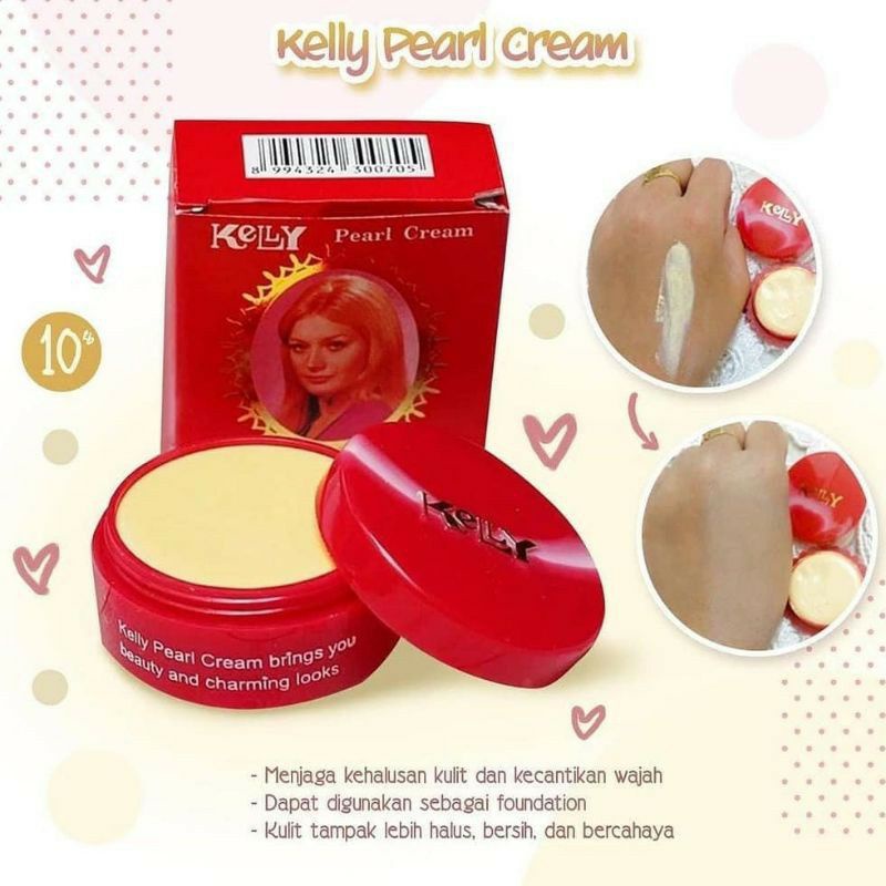 Kelly Pearl Cream 5gr / Kelly Cream Wajah