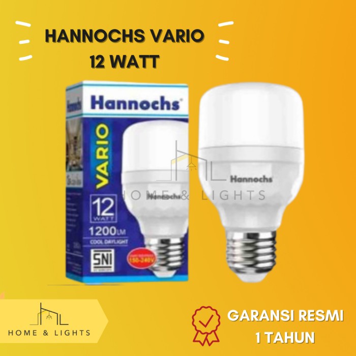 Hannochs LED Vario 12W Cool Daylight/ Putih