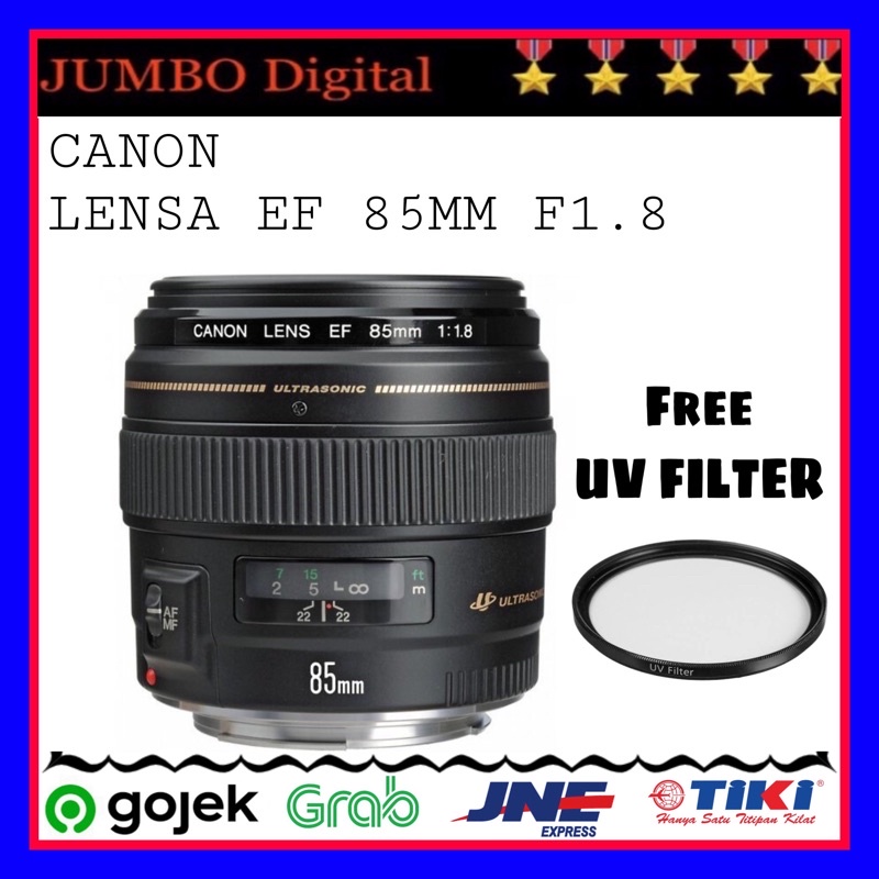 Lensa CANON EF 85mm F1.8 USM
