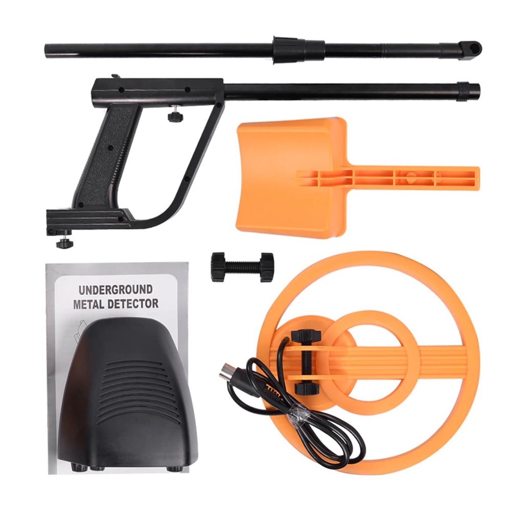 Pendeteksi Logam Underground Metal Gold Silver Detector Finder High Sensitivity - MD-4080 - Black