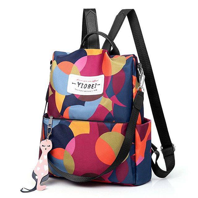 Tas gendong warna warni/ tas gendong anti air/ tas gendong elegant/ tas gendong canvas premium