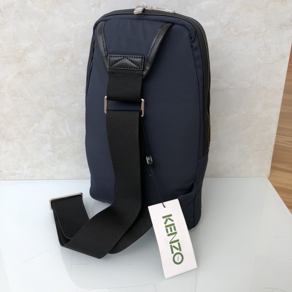 KZ9XB   K-Z Fashion Letter Print Men's Casual Versatile Chest Bag Shoulder Messenger Bag  xongbao