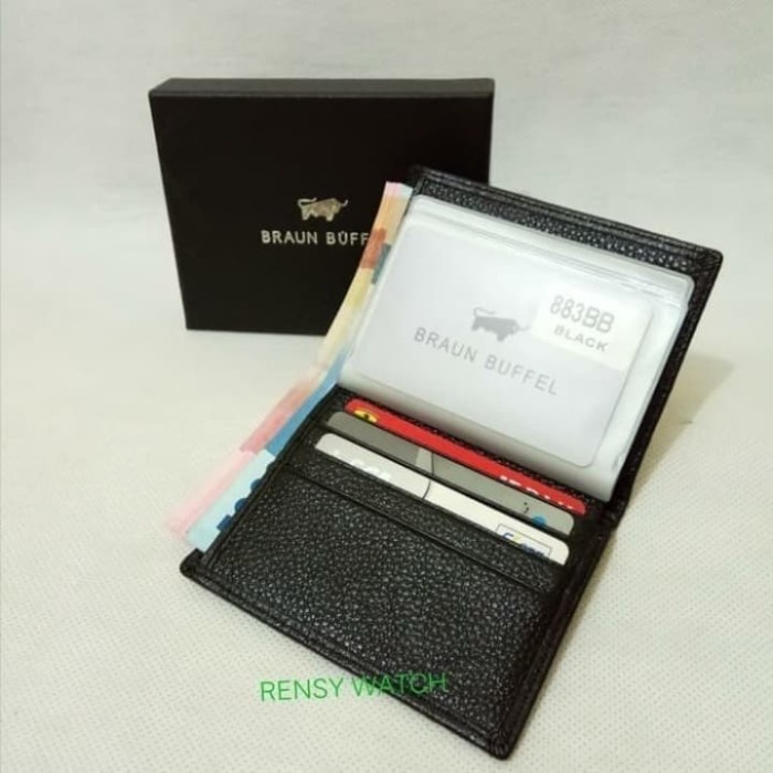 

Dompet Kartu/Card Holder Kulit Asli Bruan Buffel 676. 060