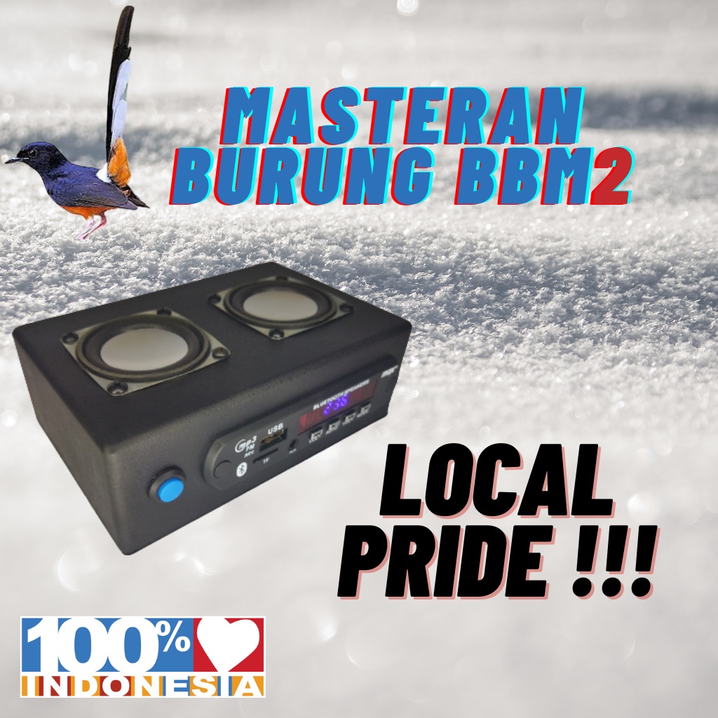 BBM2 SPEAKER PEMASTERAN MASTERAN BURUNG MP3 DIGITAL MONCER KONCER GO SONIC