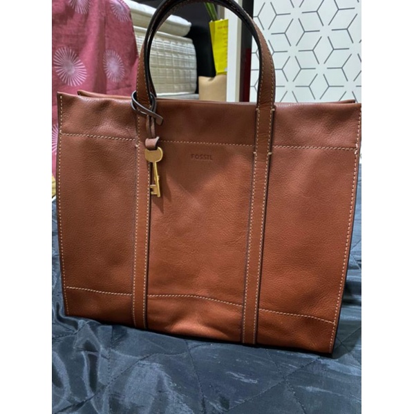 preloved Fossil Carmen Shopper