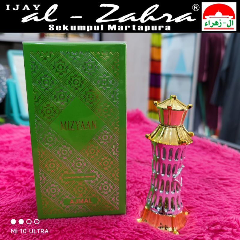 PARFUM MINYAK WANGI MIZYAN ORIGINAL ARAB SAUDI BY AJMAL 14ML