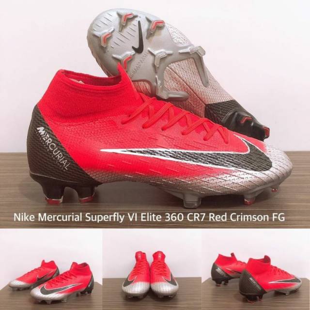 Nike Mercurial Superfly VI Elite 360 CR7 Red Crimson FG