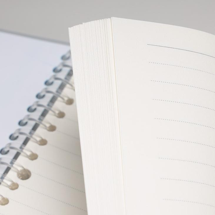 

Special - Binder Note Spiral Ring Model Garis, Polos, Dotted , & Grid A5 & B5 - 80 lembar