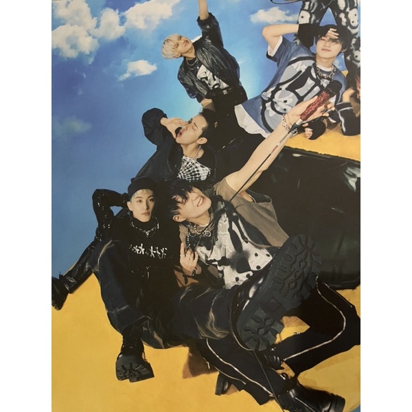 Rolled poster nct dream exo digipack glitch mode hello future hot sauce