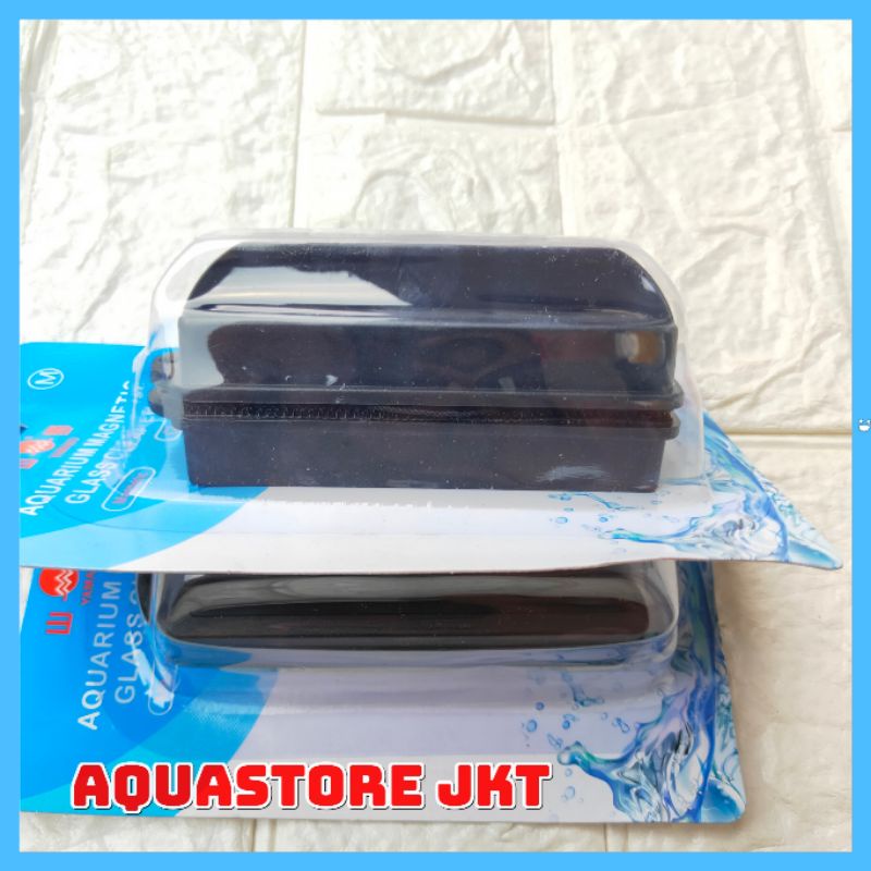 MAGNET PEMBERSIH KACA AQUARIUM AQUASCAPE SIZE (M) MEDIUM YAMANO JC 02