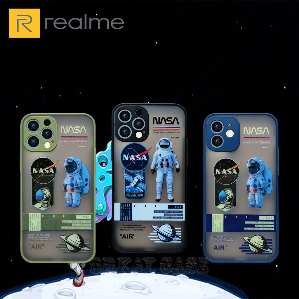 REALME Nasa Lens Cover – REALME 5I 5 7 7 Pro 7I C15 C12 NARZO  C3
