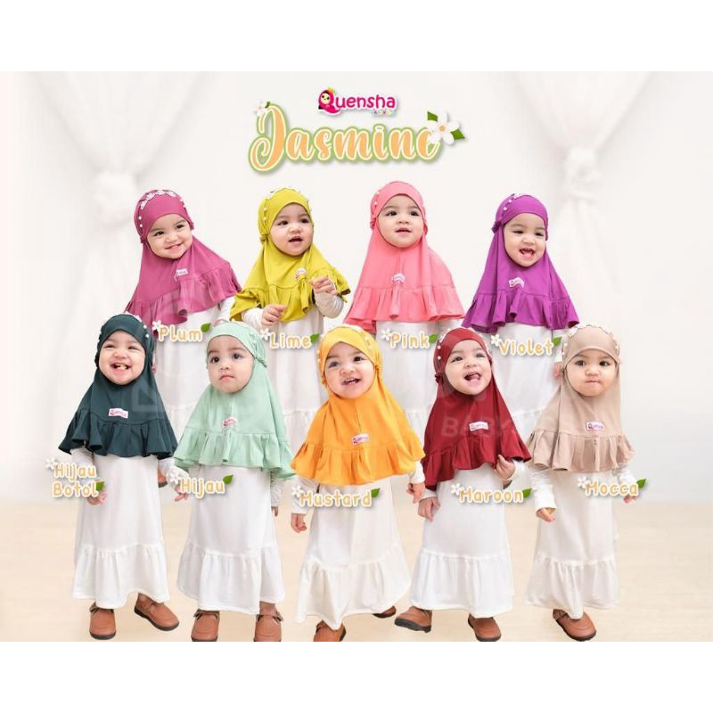 Hijab JASMINE Quensha - Hijab Anak 1-10 tahun