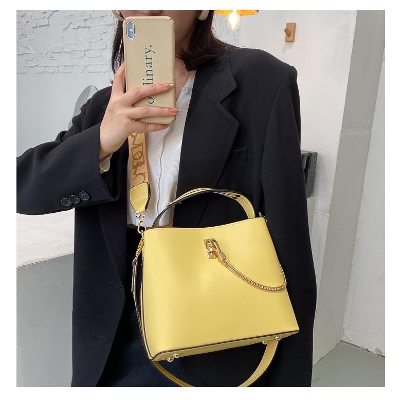 BJ15421 - BLACK/BLUE/KHAKI/ORANGE/YELLOW - TAS IMPORT TAS WANITA FASHION IMPORT MODIS ELEGAN TERMURAH TERLARIS TERBARU BAGSTORE JAKARTA TAS BATAM ELJ5421