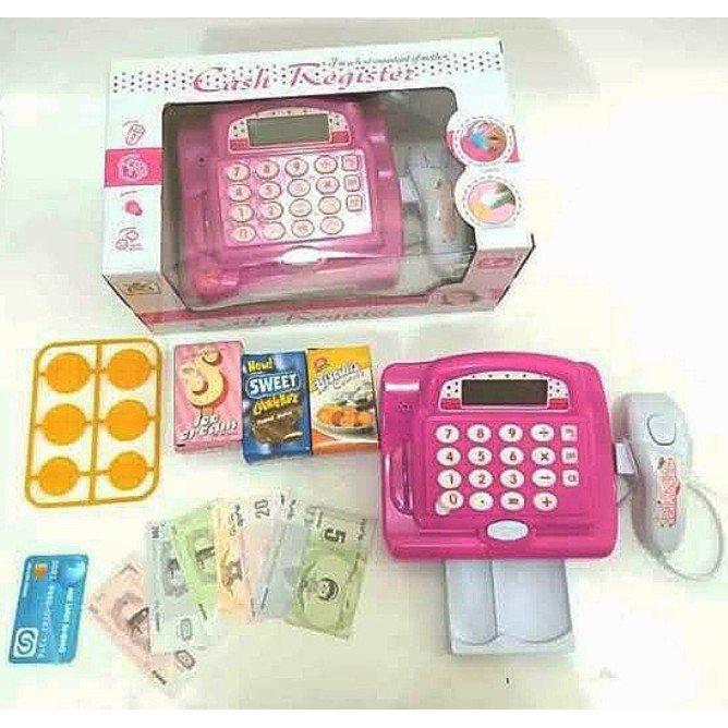  Kasir  Kasiran  Mesin Cash Register Money Locker PINK NO 