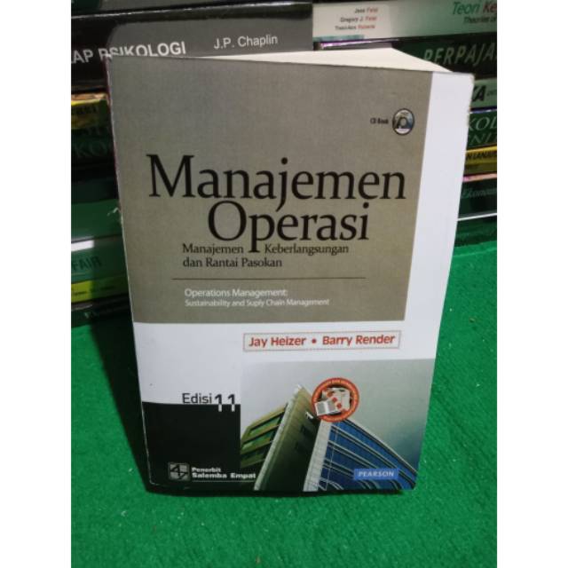 MANAJEMEN OPERASI EDISI 11 OLEH HEIZER