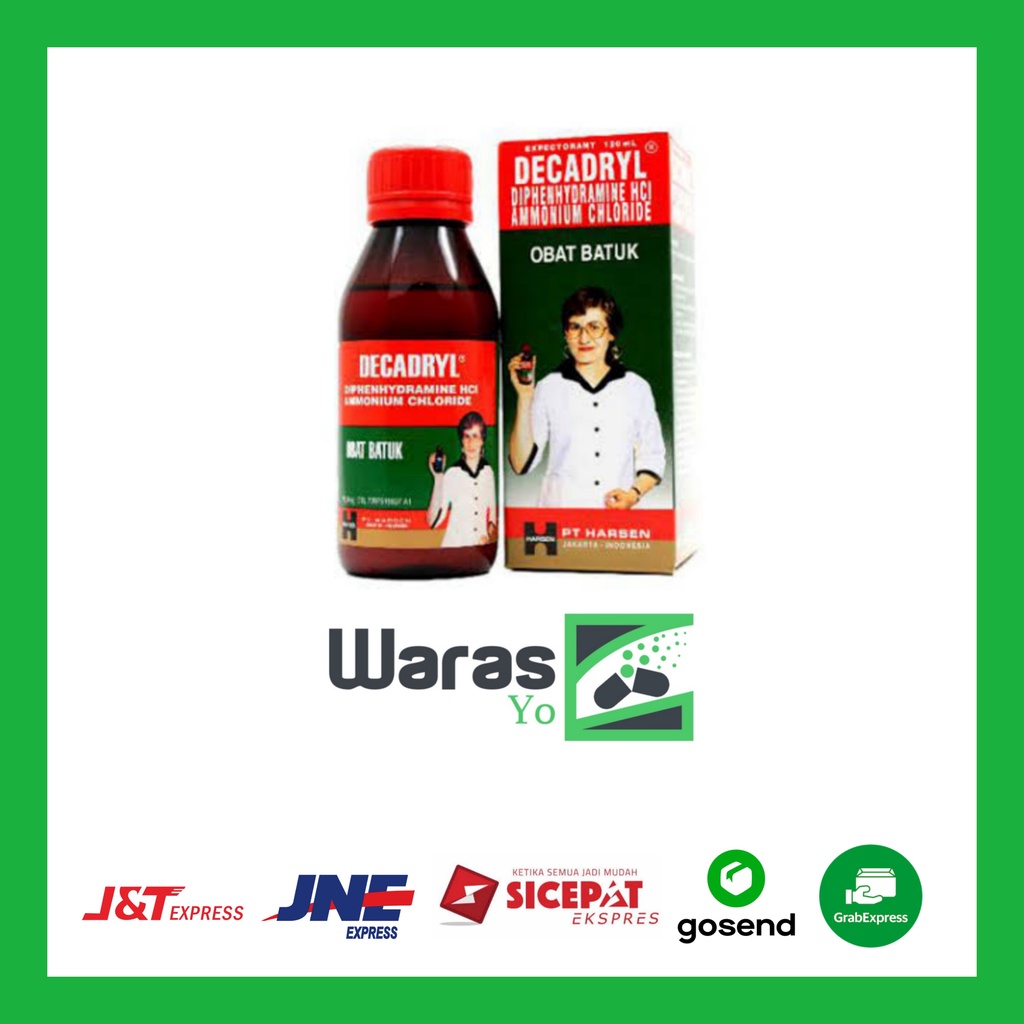 Jual [SW] Decadryl sirup 60 ml //Obat Batuk sirup / Decadryl