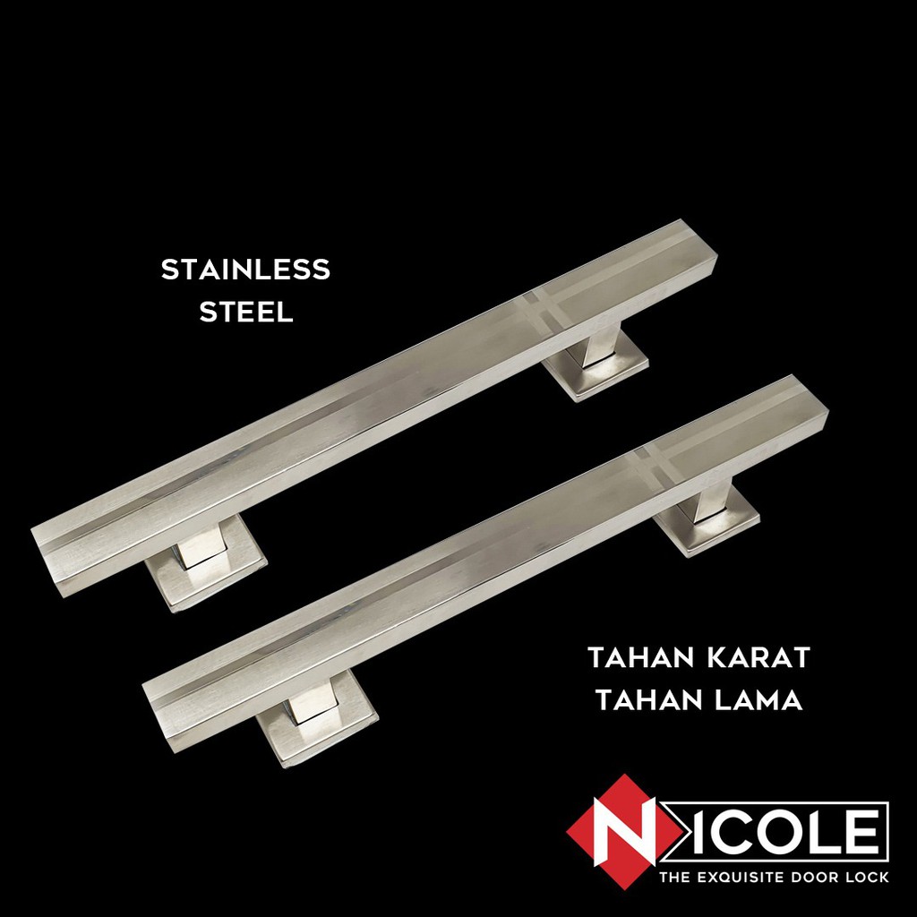 Pull Handle Tarikan Pintu Gagang Stainless Steel 35cm