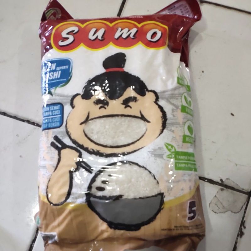 

Beras sumo kemasan merah 5kg CARGO seluruh indonesia