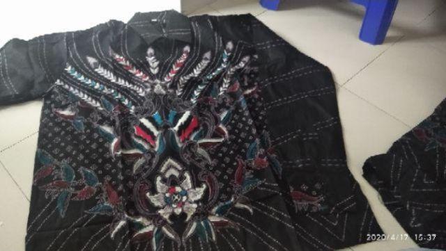 Batik Couple 2575 Model Gamis Katun Soga Batik Prima Gamis Gembul Prasasti