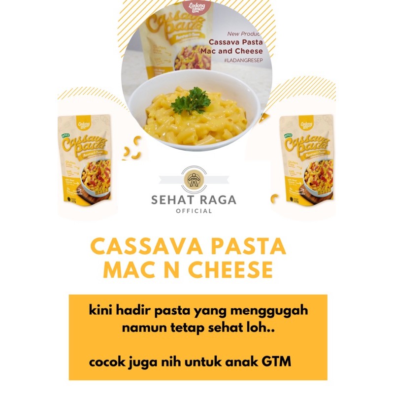 

Cassava Pasta Mac & Cheese Ladang Lima