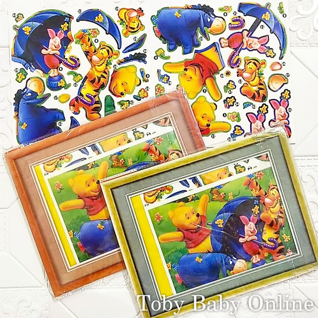 Tema Winnie The Pooh 3D Puzzle DIY