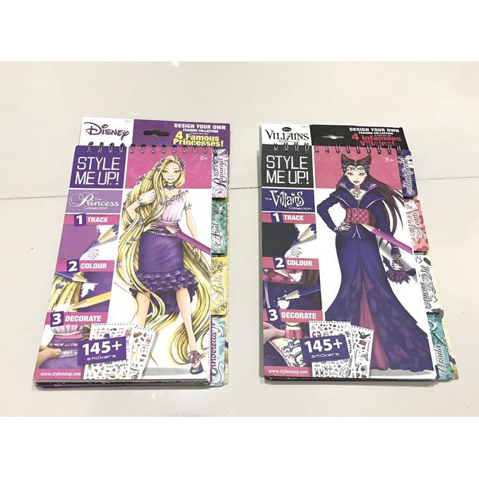 

OPEN DS STYLE ME UP! SKETCH BOOK ORIGINAL BONUS STICKER 145PCS +