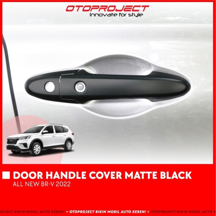 Cover Handle Mobil All New BRV 2022 Door Handle Black Matte