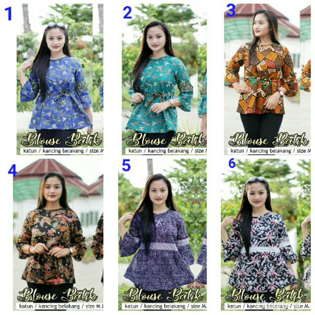 BATIK COUPLE ATASAN BATIK WANITA ATASAN PRIA ,BLUS BATIK