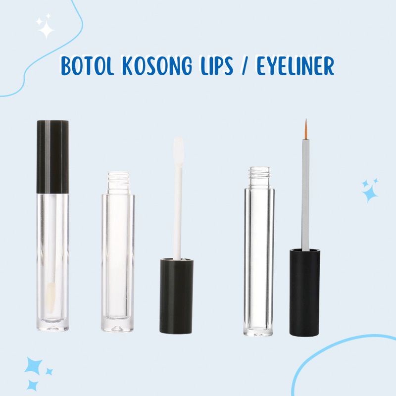 BOTOL LIPCREAM// BOTOL KOSONG// BOTOL LIPGLOSS// BOTOL EYELINER// BOTOL SPRAY