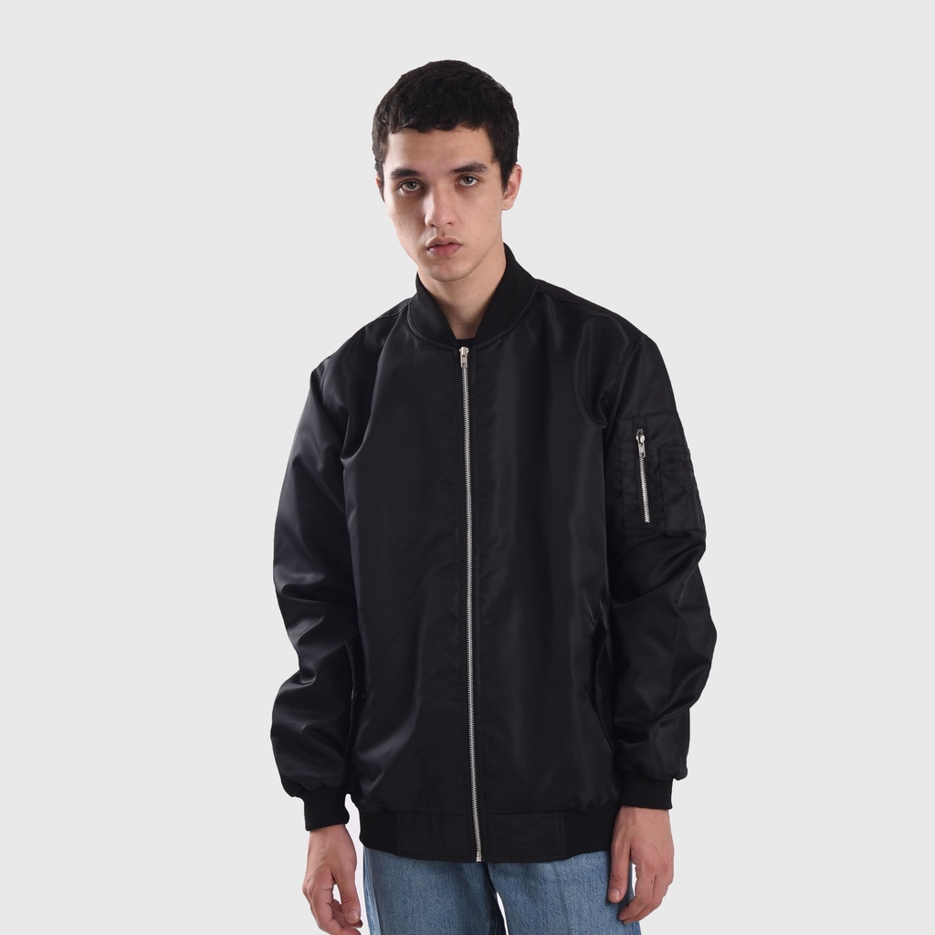 bomber jackets black