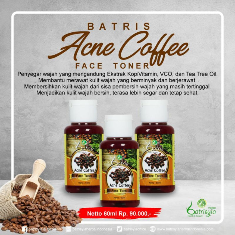 

acne coffe batrisyia herbal Bukittinggi