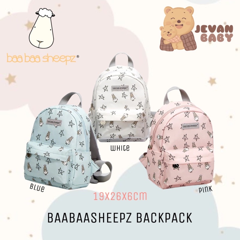 Baabaasheepz Backpack / Ransel Baa Baa Sheepz