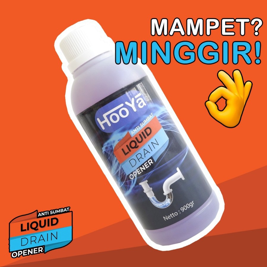 HOOYA ANTI SUMBAT (LIQUID DRAIN OPENER) 900GR