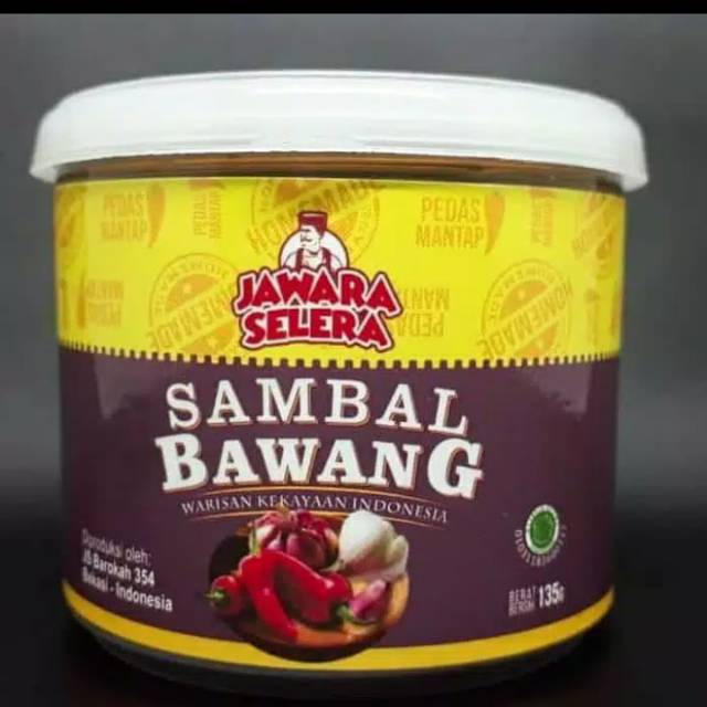 [ TERLARIS ] Sambal Bawang / Sambel Bawang JS 135 gram