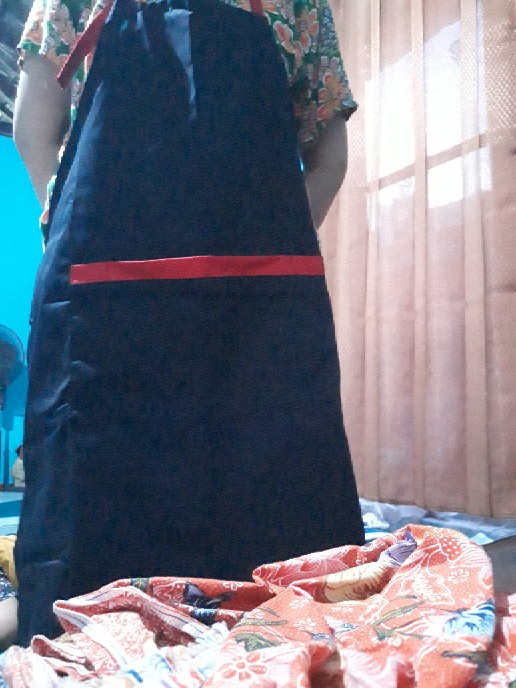 Apron Full 3saku Bahan Tebal American Drill Yg Bagusnya Awet Bisa Dicuci No Plastik Non Water Proof