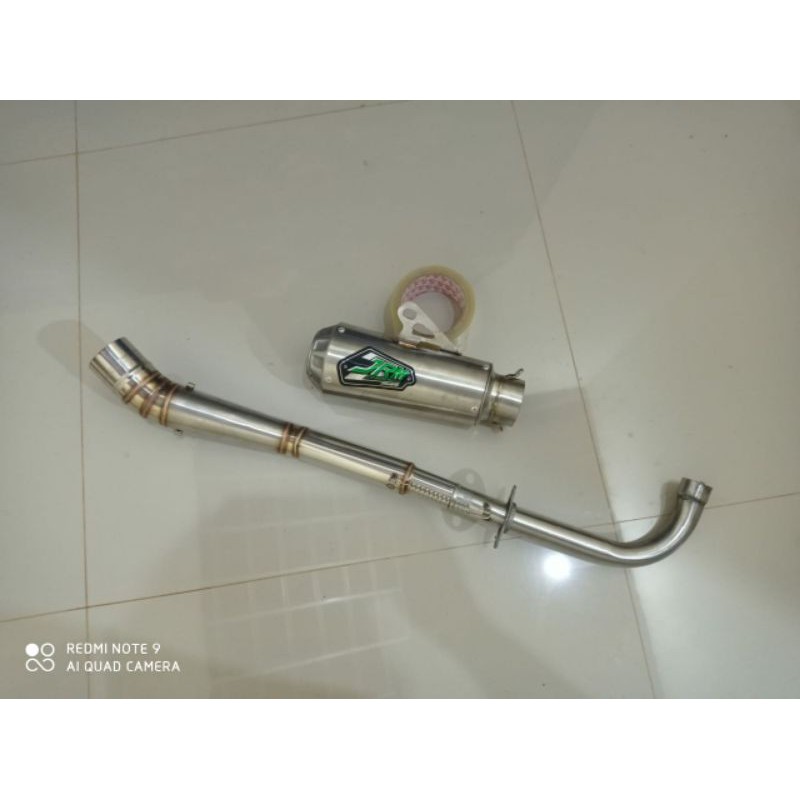 Knalpot JRM Bebek Standard Jupiter Z. Knalpot Jupiter Z, Z New. Knalpot Racing Kolong