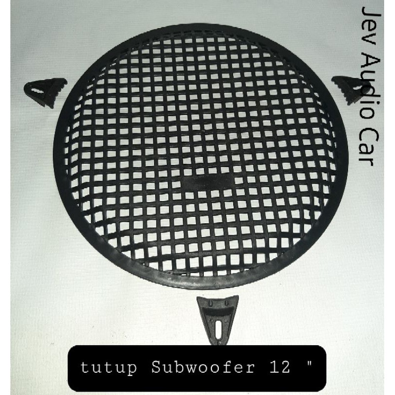 Tutup Cover Subwoofer 12 inch