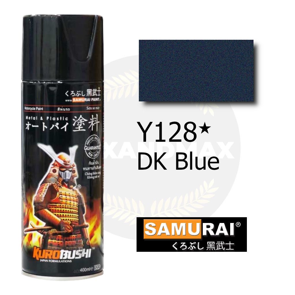 Samurai Paint Y128 DK Blue 400 ml - Cat Semprot