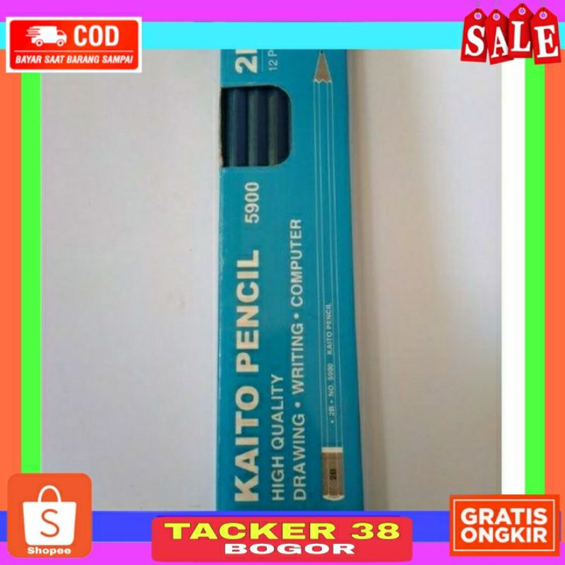 

KAITO 5900 DAN M2000 PENSIL 2B TYPE 5900 MURAH MERIAH