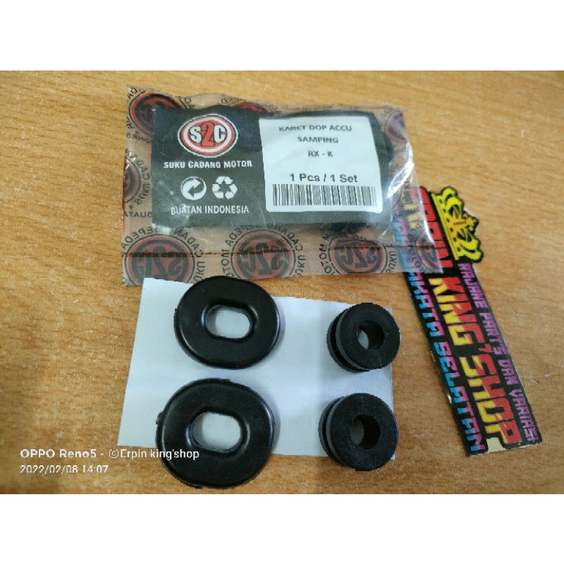 Karet Gromet bok aki cover aki samping rx king Non original