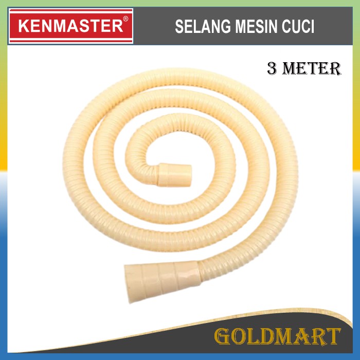 Selang Mesin Cuci 3m / Kenmaster Selang Pembuangan Air Mesin Cuci