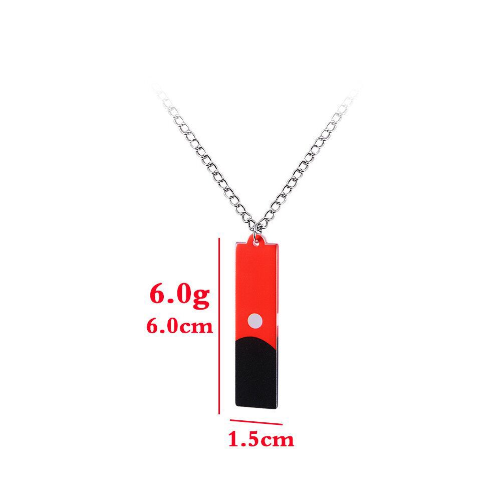 Needway  Exquisite Metal Pendant Gift Props Jewelry Tokyo Revengers  Necklace Zinc Alloy Women Cartoon Character Anime Tachibana Hinata Cosplay Accessories