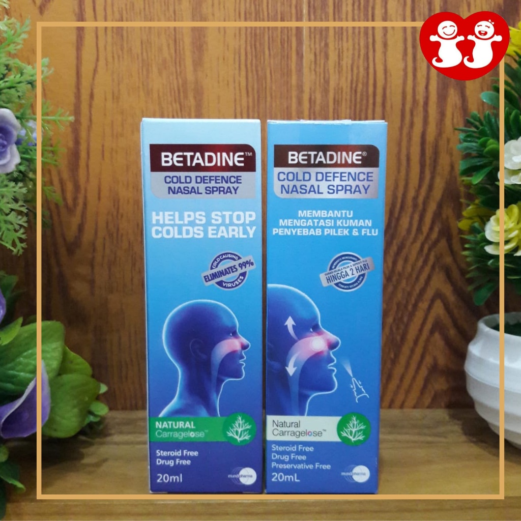 Betadine Cold Defense Nasal Spray 20ml