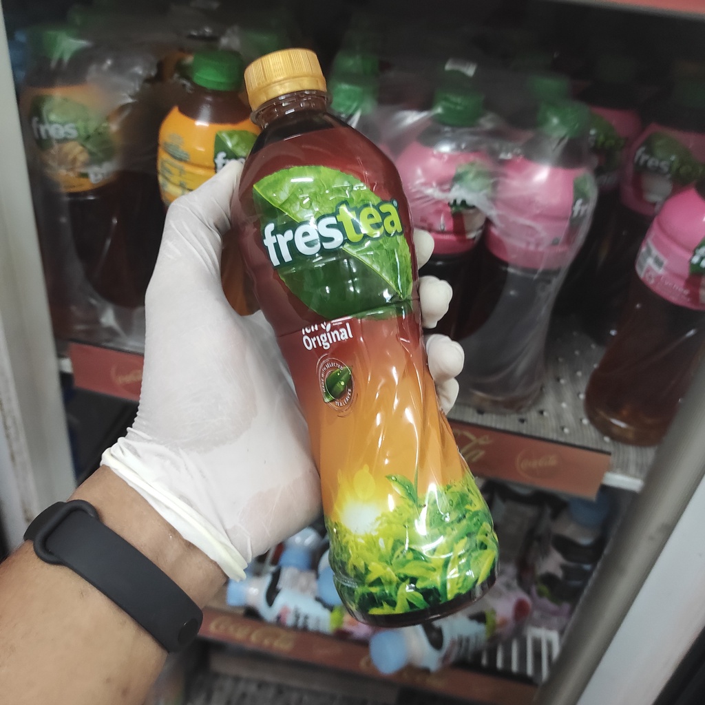 

FRESTEA Minuman Teh Melati, Apel, Green Madu Botol 500ml