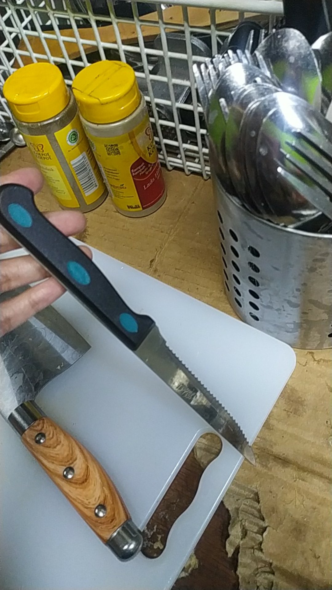 Per 6 Pcs Pisau Steak Stainless / Pisau Daging / Pisau Dapur